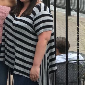 Fashion to Figure Striped blouse